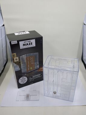 Gift Card Holder Maze Puzzle Brain Teaser Christmas Birthday Gag Gift Prank